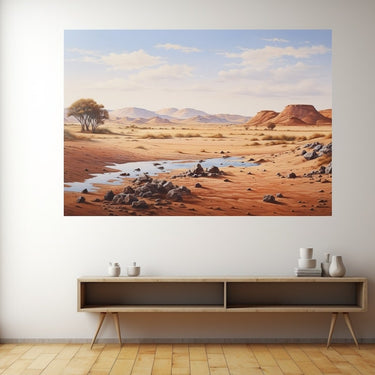Desert Scene Painting